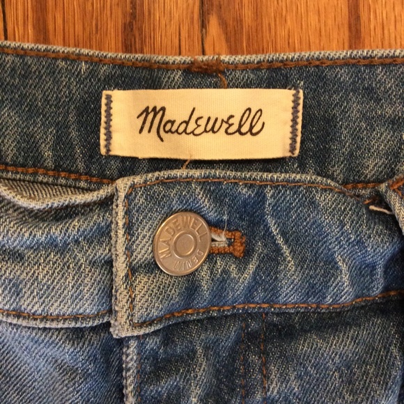 Madewell Classic Straight Jean High Rise Crop 29 - Picture 4 of 9